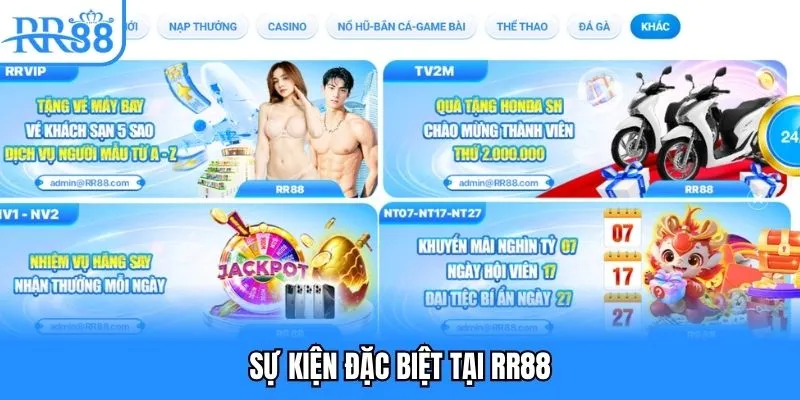 RR88 - Truy Cập Trang Chủ RR88COM Mới Nhận Code 88K 18 Sự kiện đặc biệt tại RR88